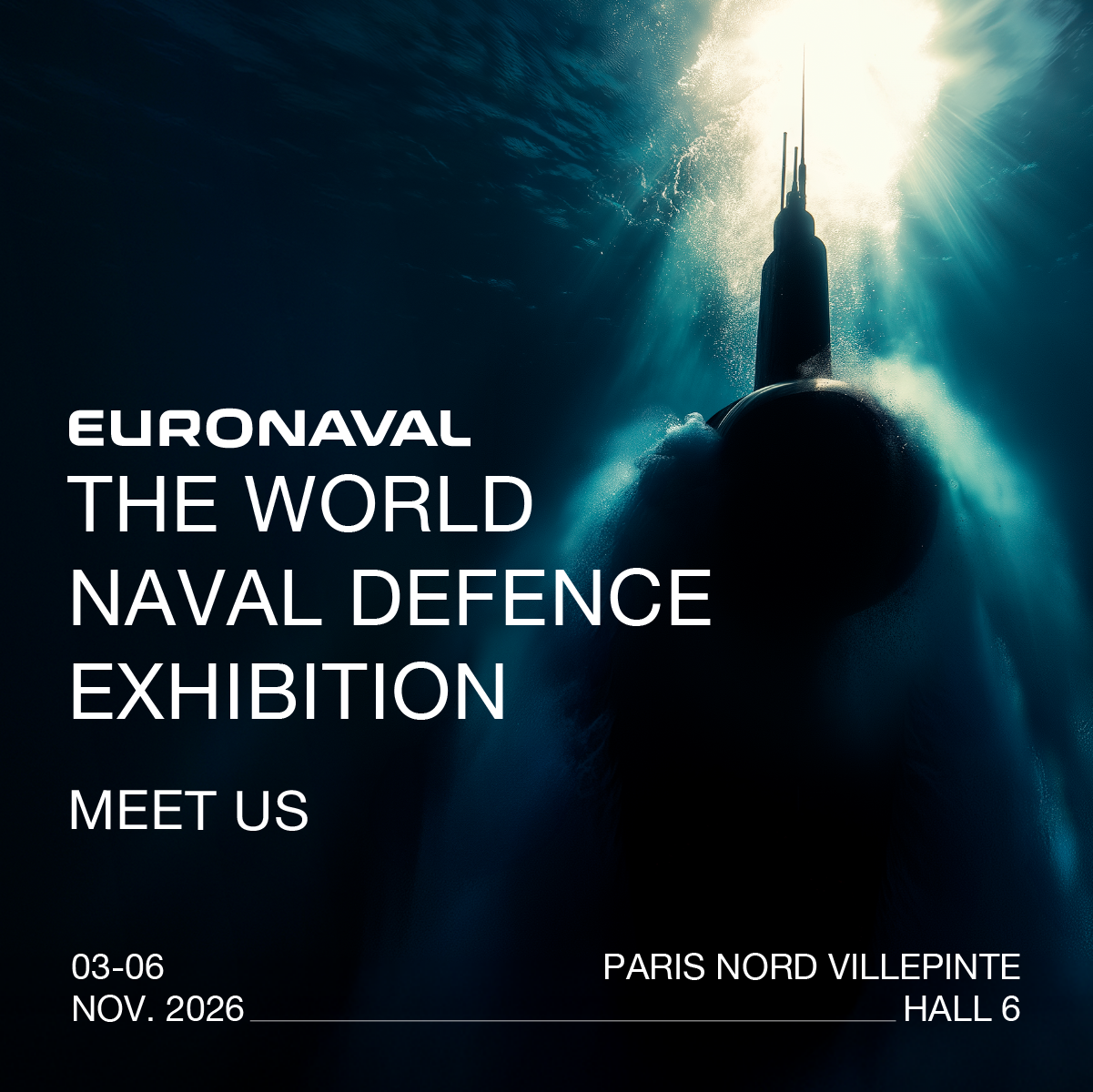 Rencontrez NSI & Cursor Controls à EURONAVAL 2026 à Paris 